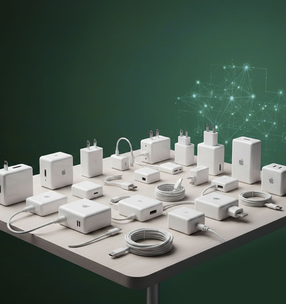 El catalogo mas completo de cargadores para MacBook