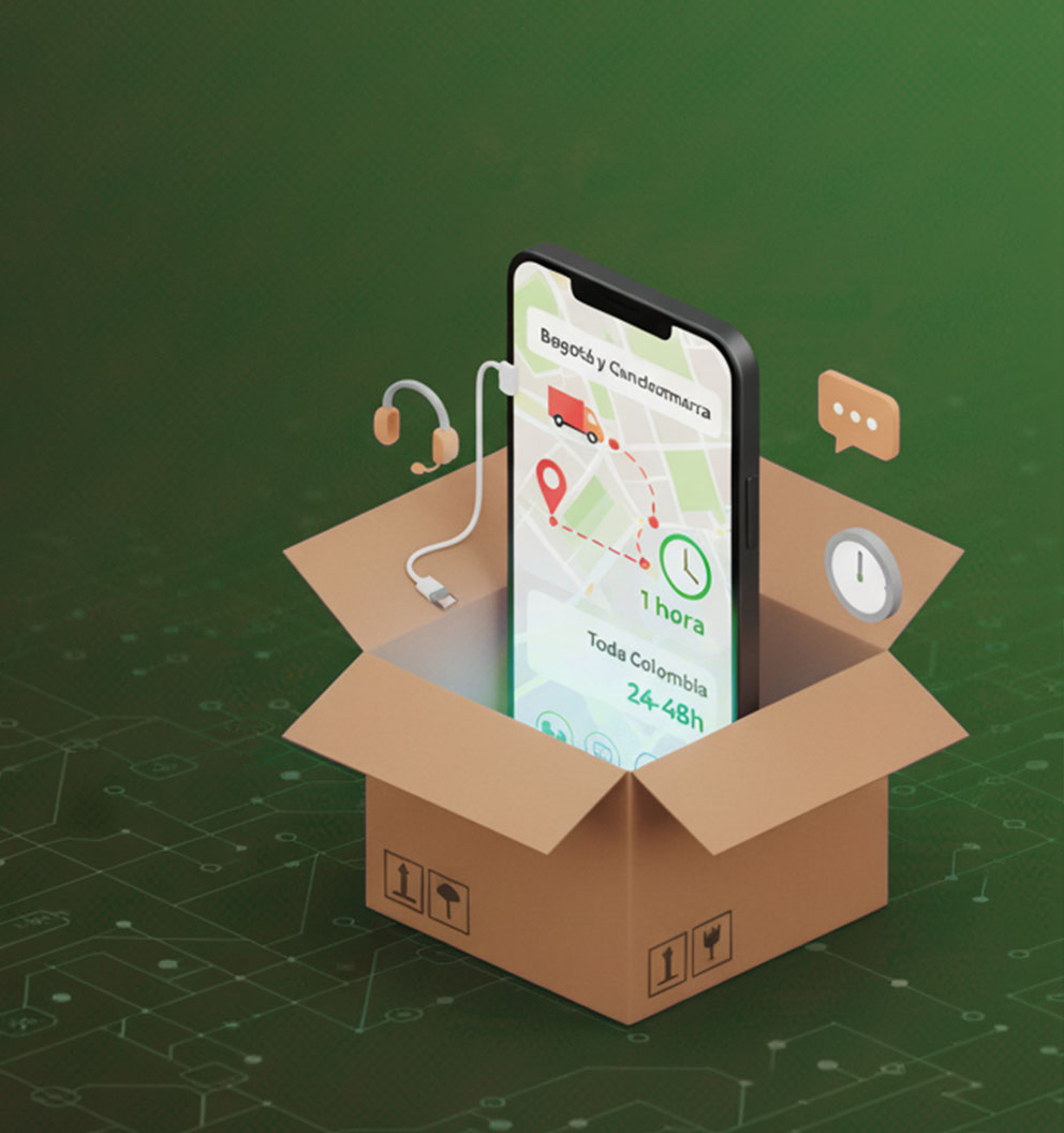 Entregas expres en todo Colombia